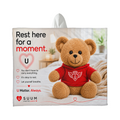 SUUM® U Matter Always Comfort Companion Hooded Sherpa Fleece Blanket