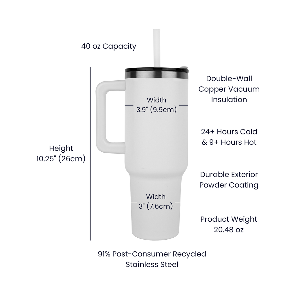 SUUM®  U Matter Always Premium 40 oz Tumbler