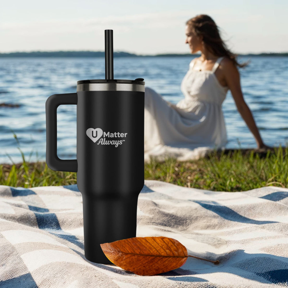 SUUM®  U Matter Always Premium 40 oz Tumbler