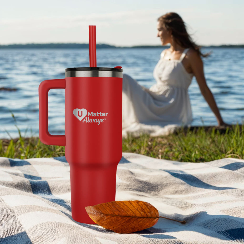 SUUM®  U Matter Always Premium 40 oz Tumbler