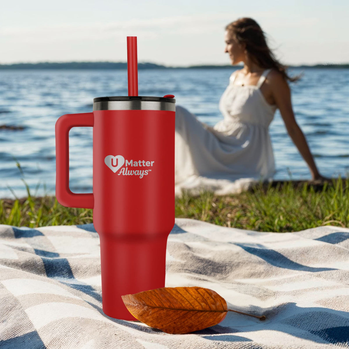 SUUM®  U Matter Always Premium 40 oz Tumbler