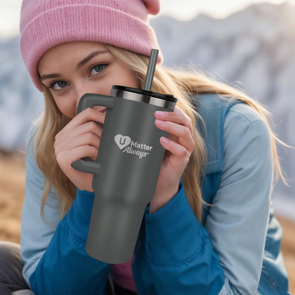 SUUM®  U Matter Always Premium 40 oz Tumbler