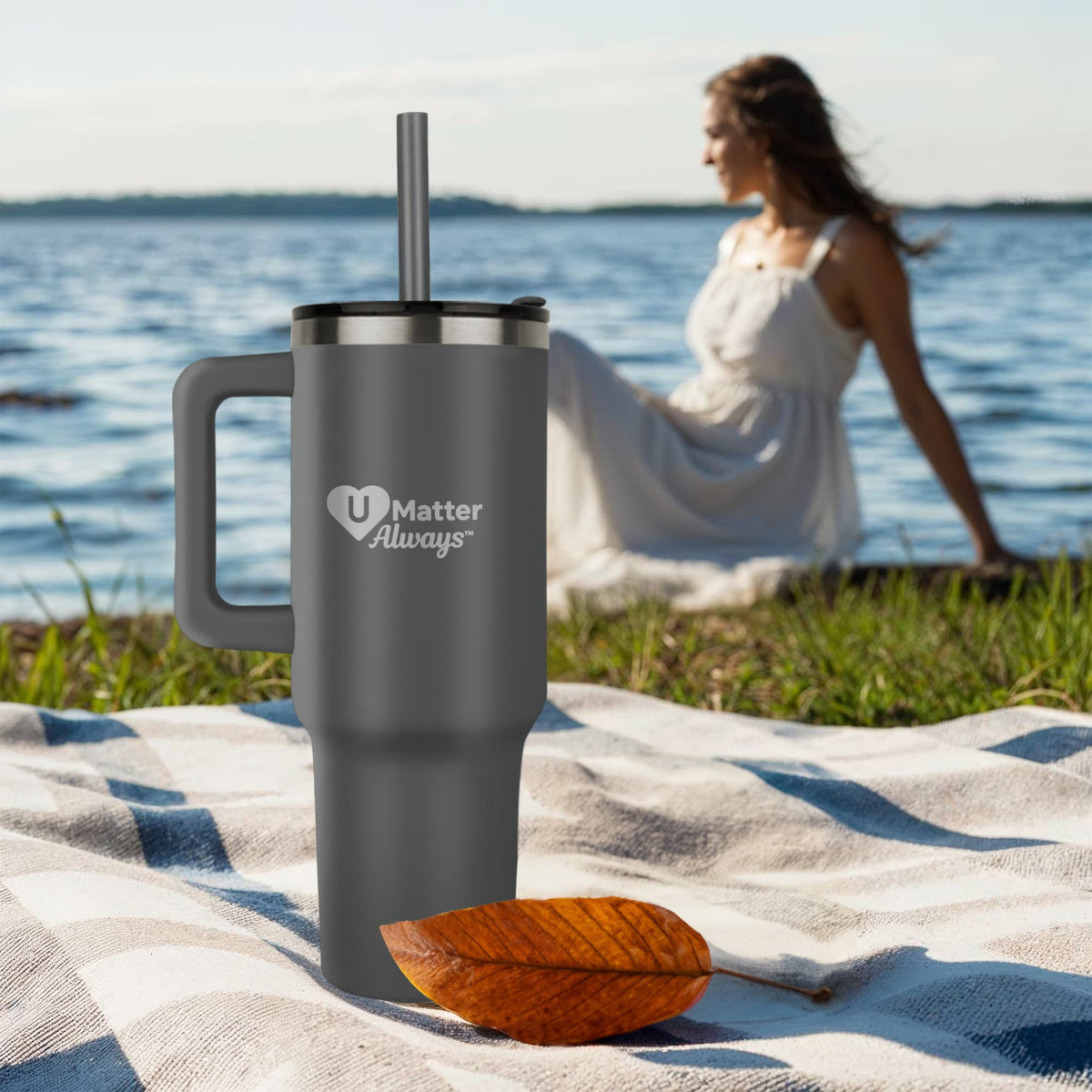 SUUM®  U Matter Always Premium 40 oz Tumbler