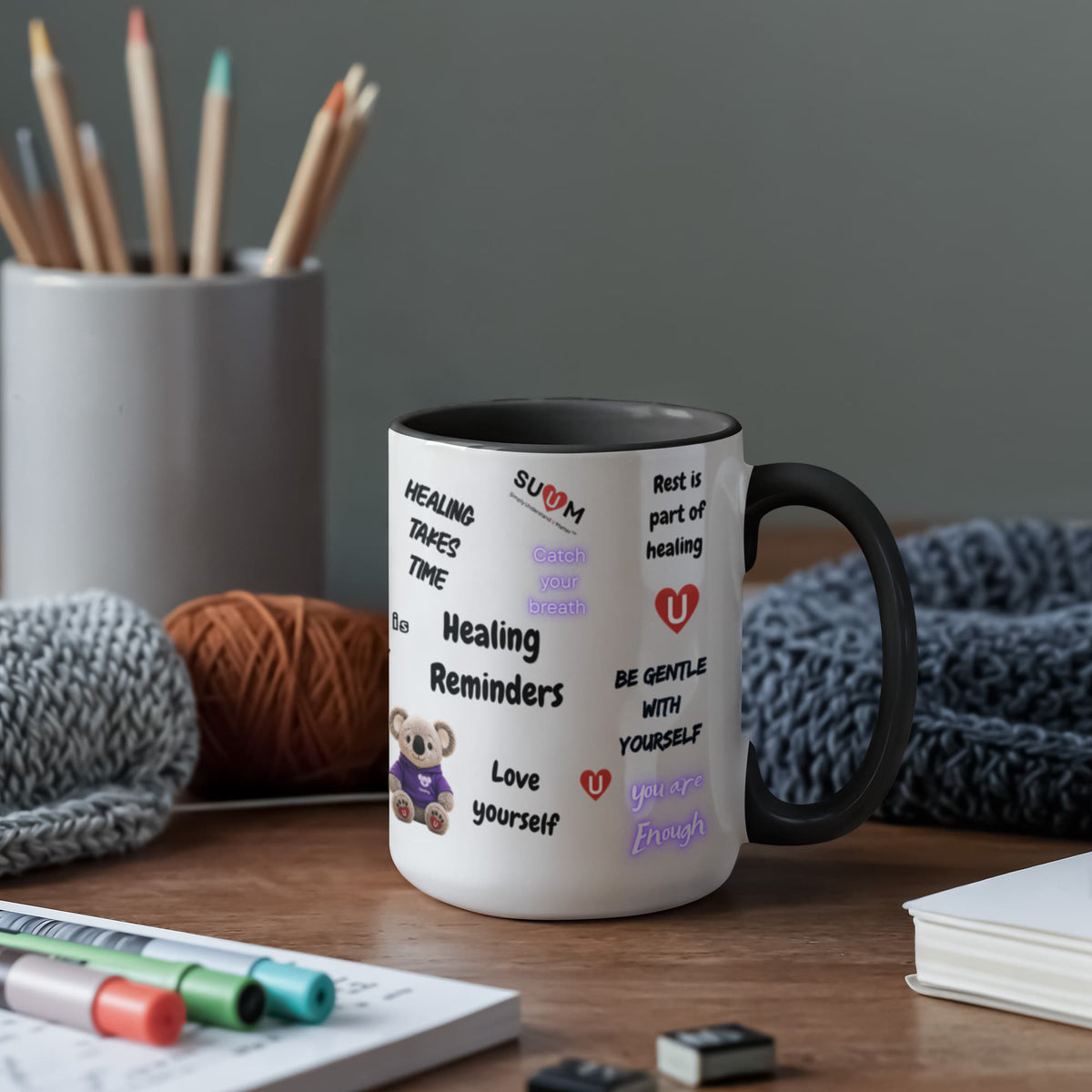 SUUM® Healing Companion Mug | Koala