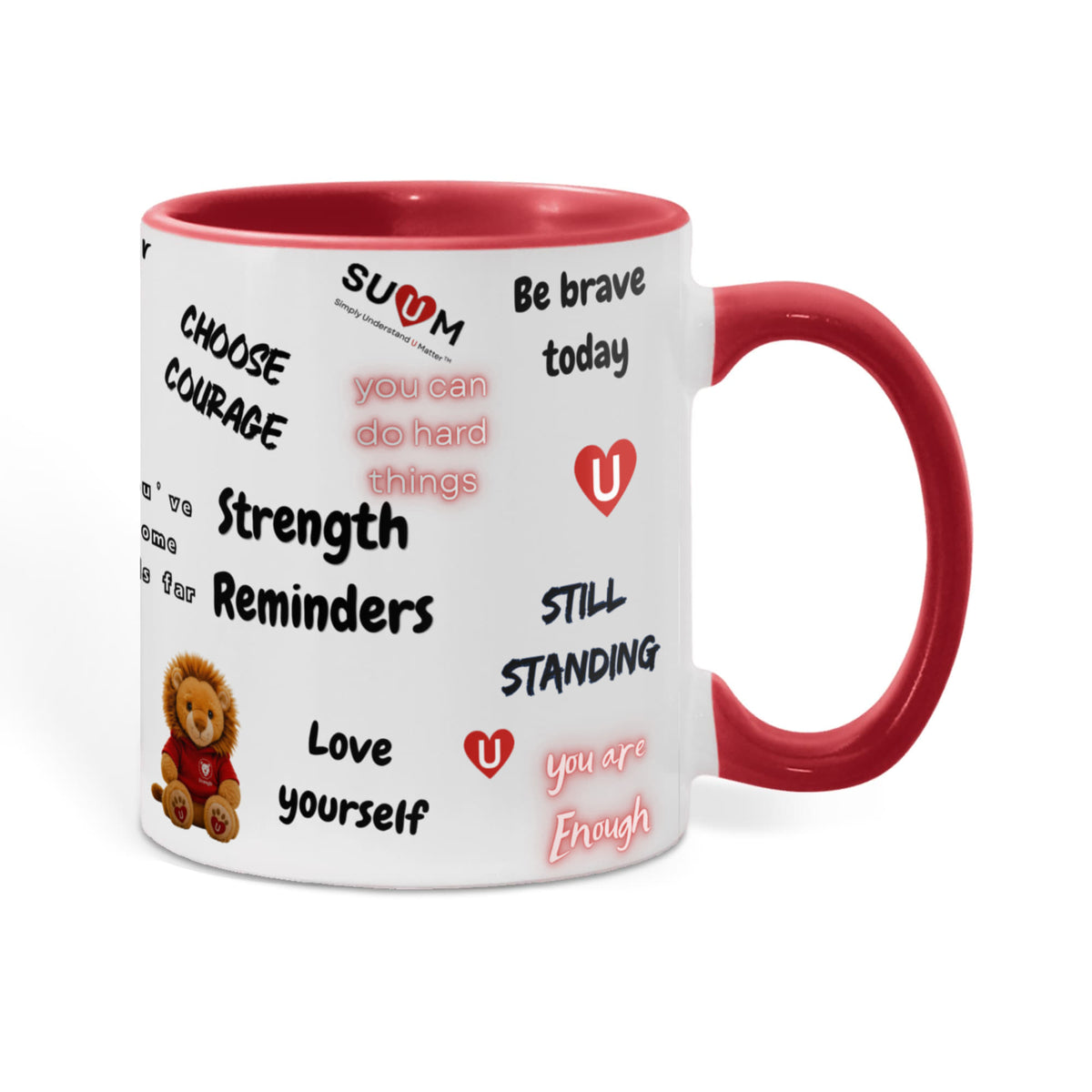 SUUM® Strength Companion Mug | Lion