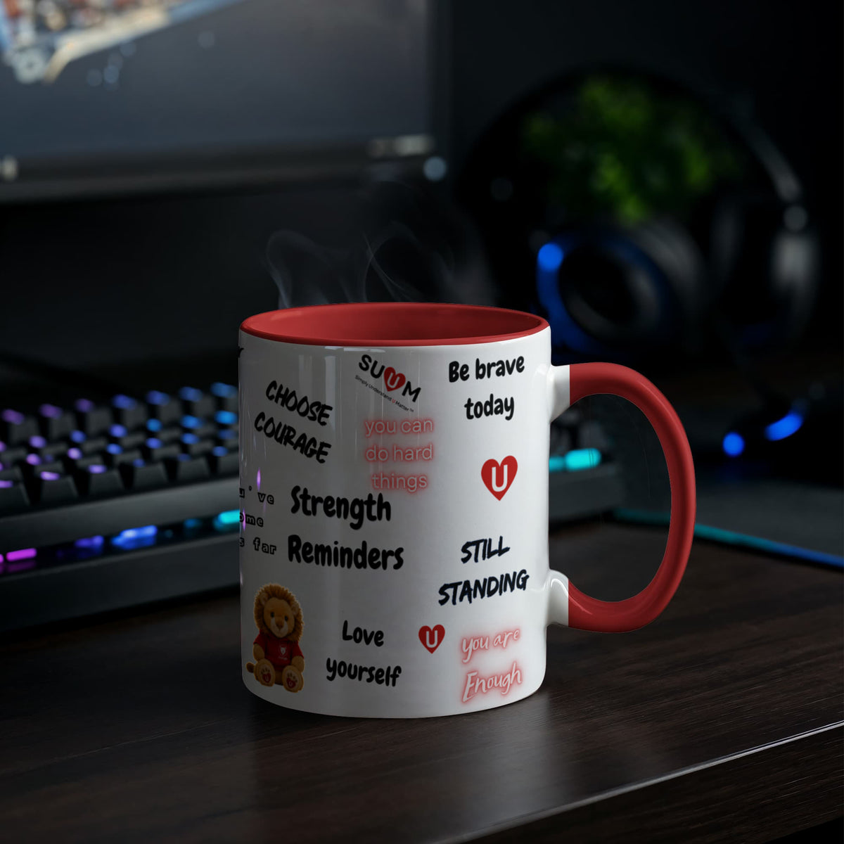 SUUM® Strength Companion Mug | Lion