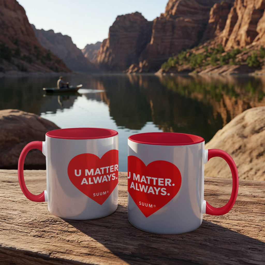 SUUM® U Matter Always™ Heart Mug