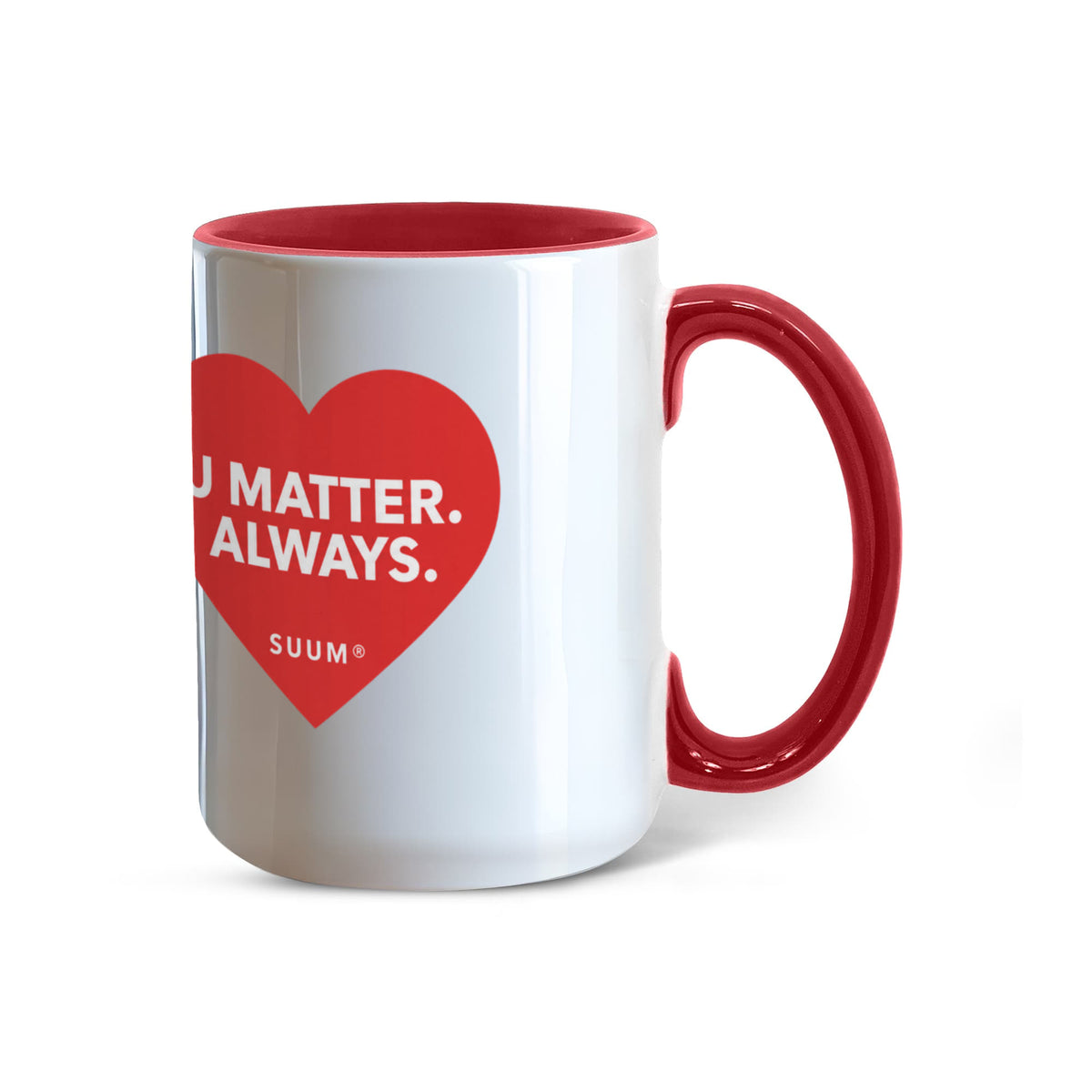 SUUM® U Matter Always™ Heart Mug