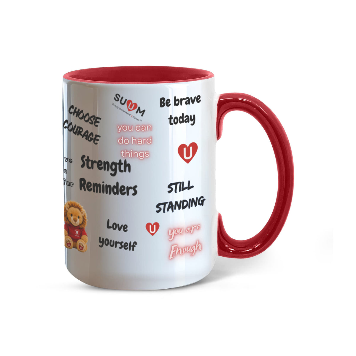 SUUM® Strength Companion Mug | Lion