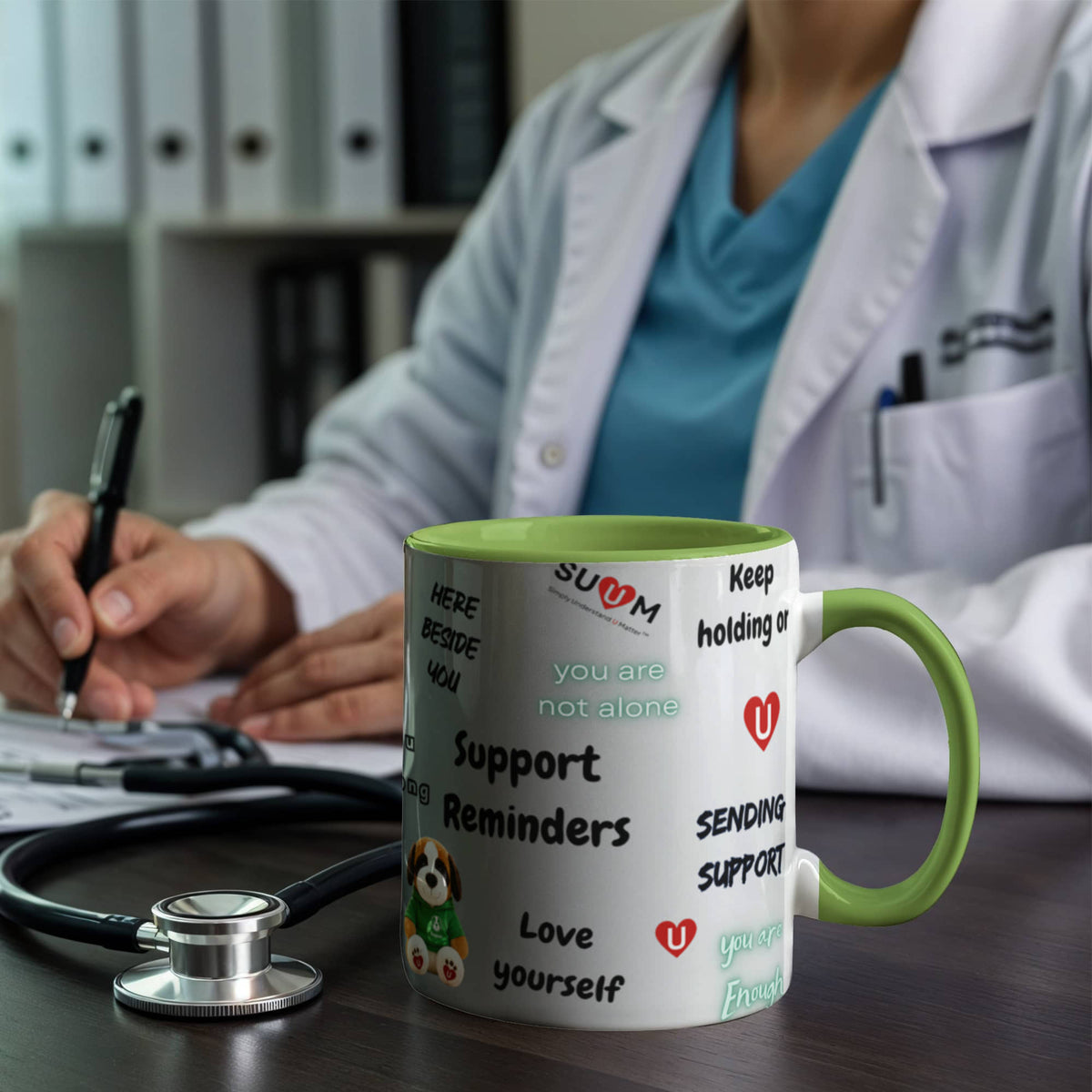 SUUM® Support Companion Mug | St. Bernard