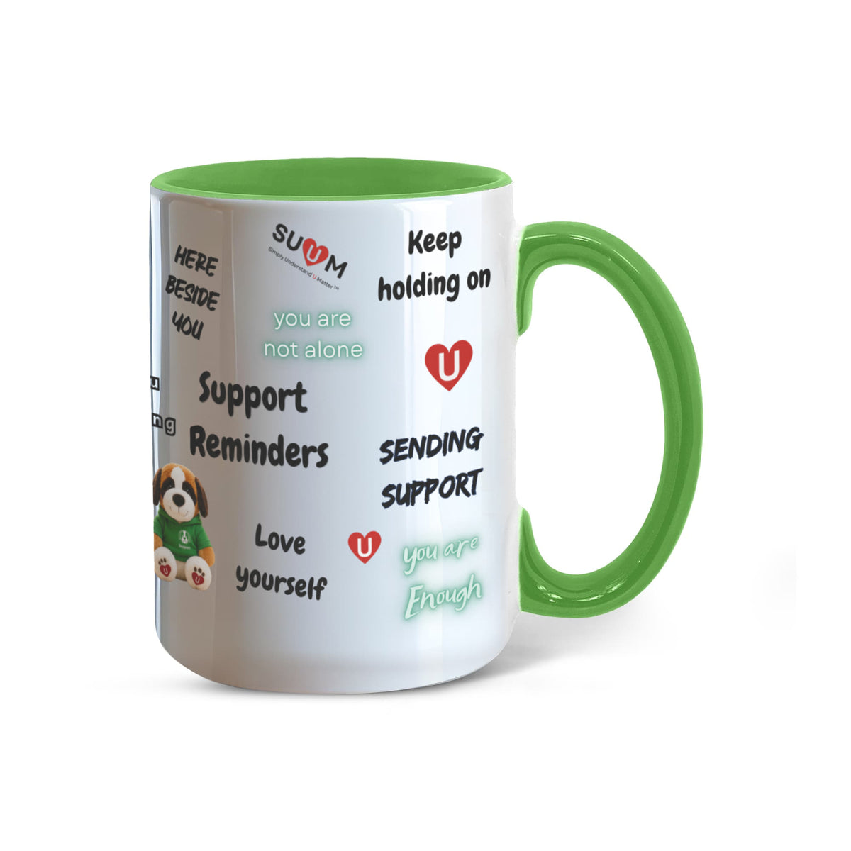 SUUM® Support Companion Mug | St. Bernard