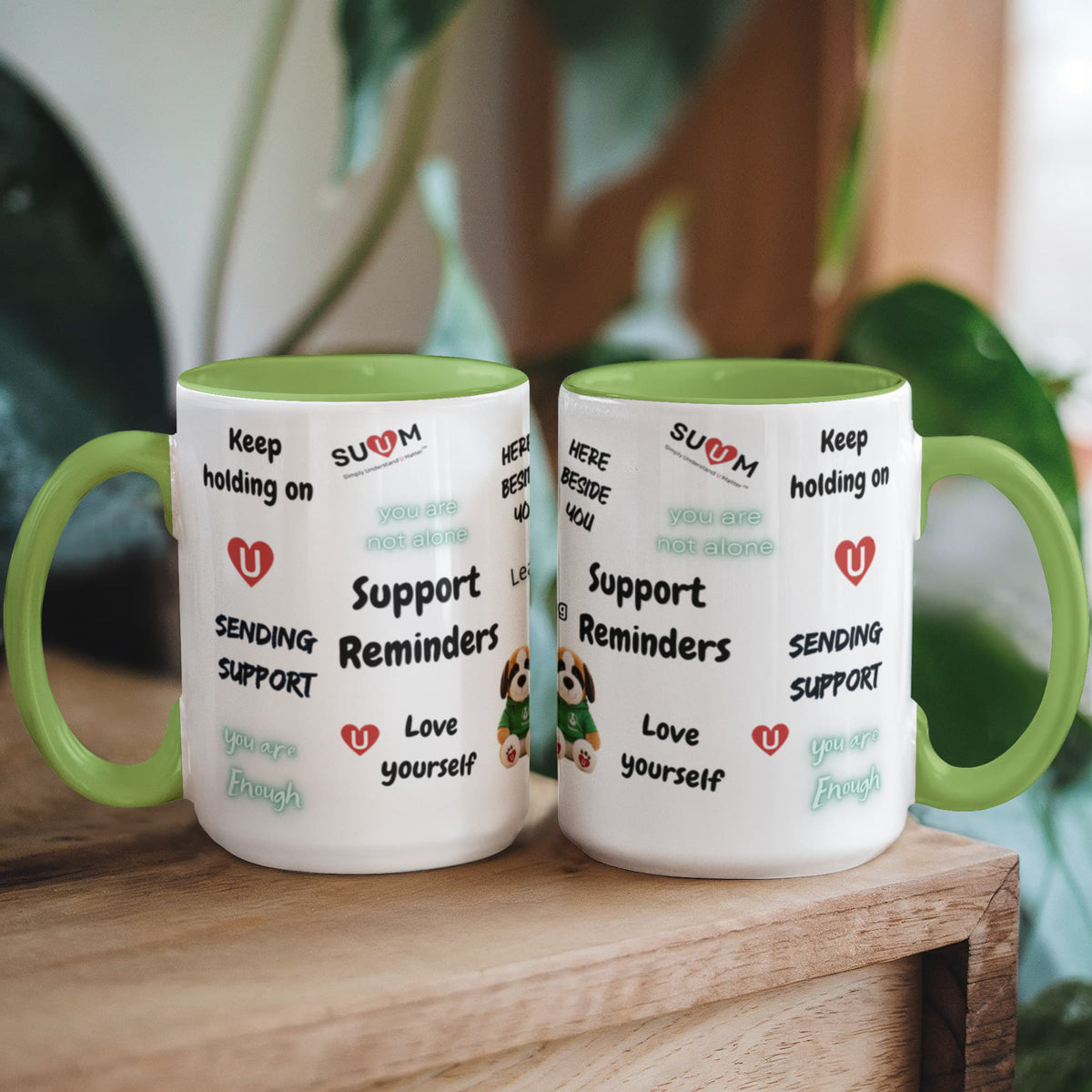 SUUM® Support Companion Mug | St. Bernard